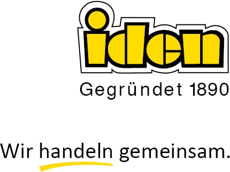 Logo und Claim Iden Logistikcenter GmbH